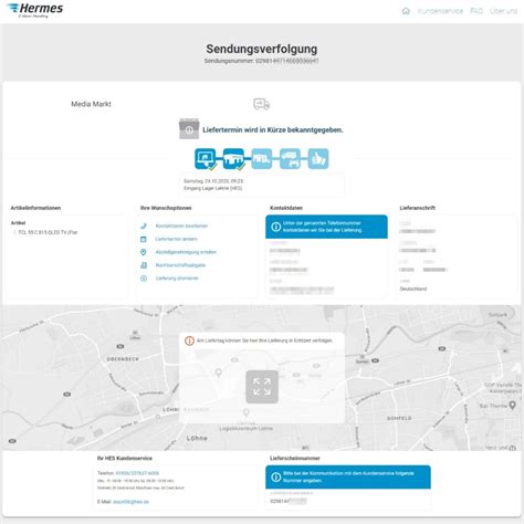 hermes einrichtungs service|hermes einrichtungsservice tracking.